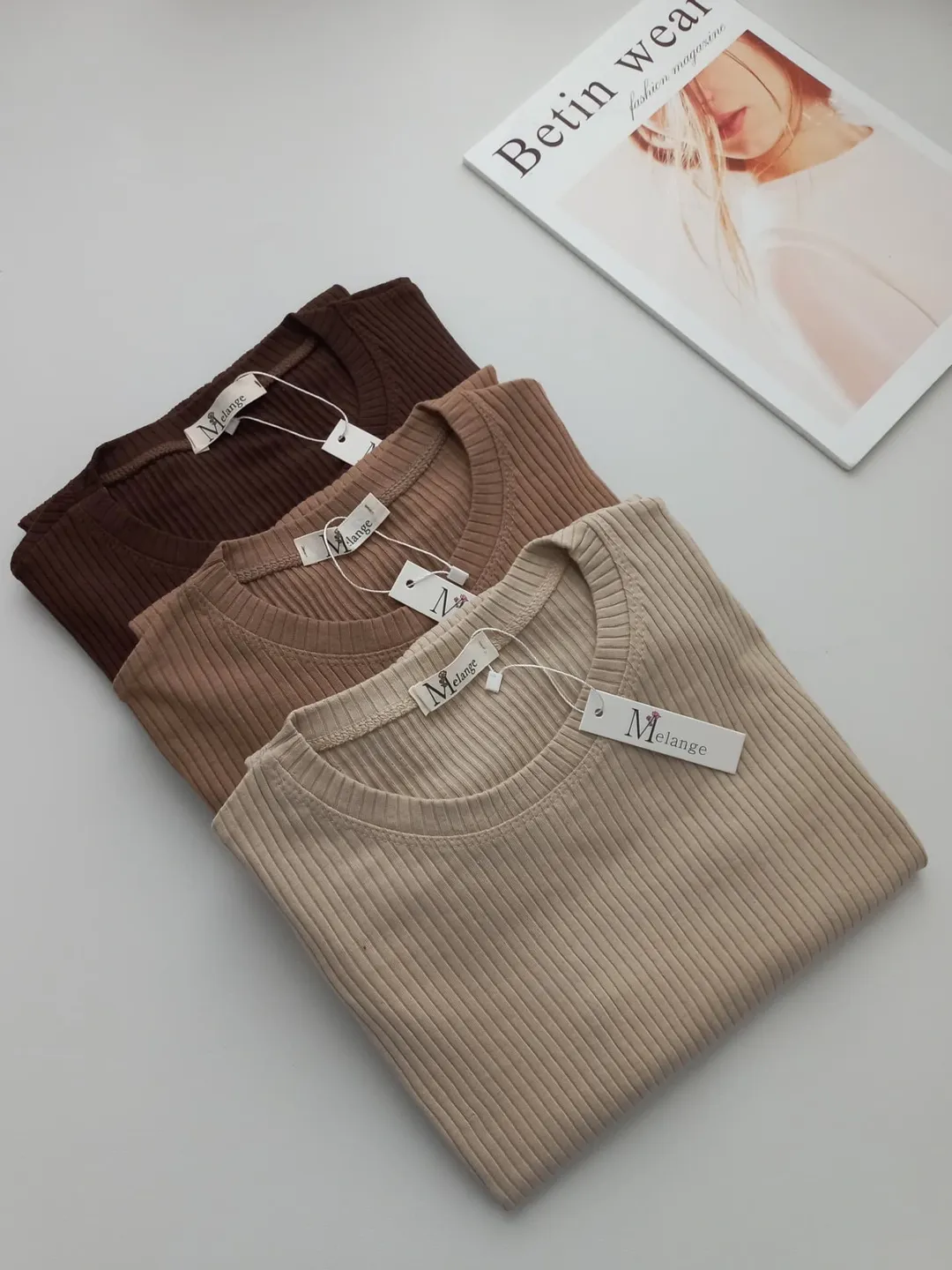 تیشرت کبریتی یقه گرد