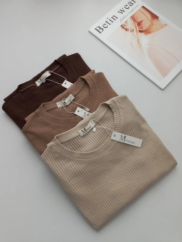 تیشرت کبریتی یقه گرد